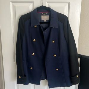 Two tone Banana Republic coat